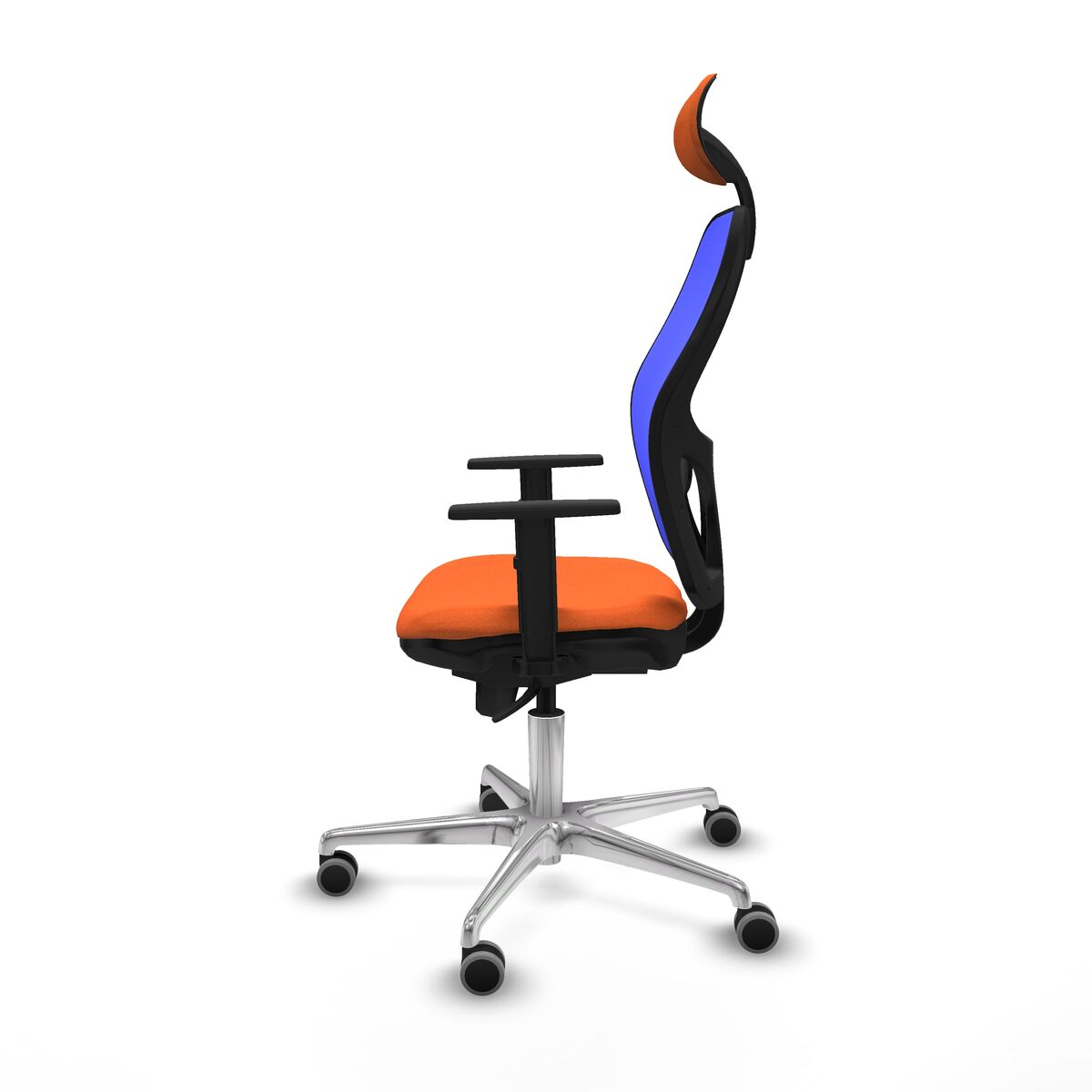 Silla de Oficina con Cabecero Jorquera Piqueras y Crespo 1D086G1 Naranja