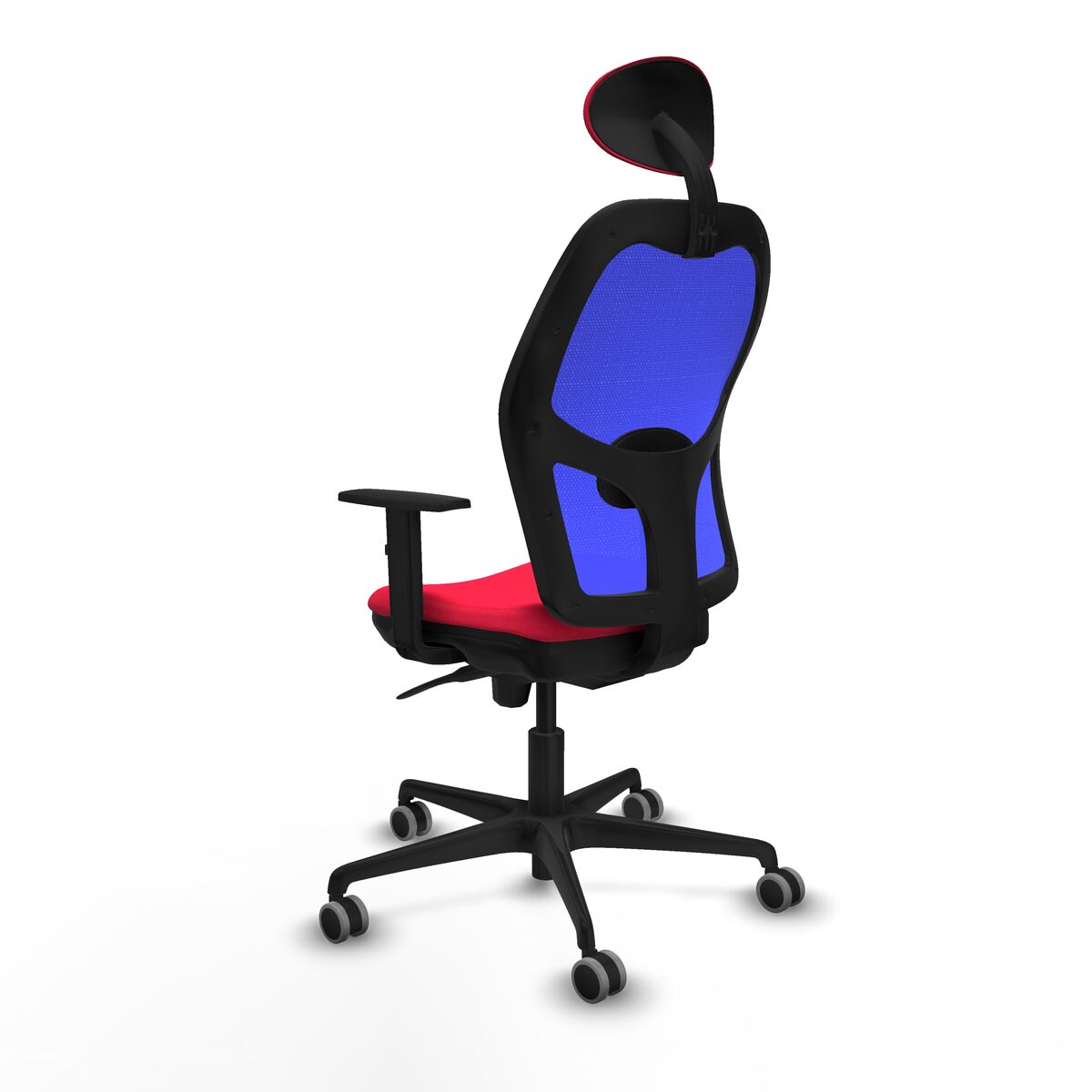 Silla de Oficina con Cabecero Jorquera Piqueras y Crespo 1D036G1 Rojo