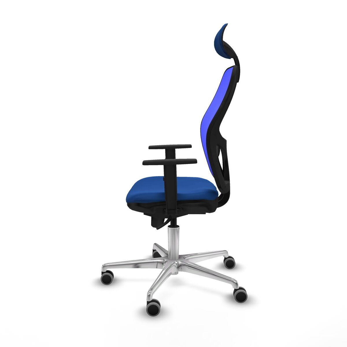 Silla de Oficina con Cabecero Jorquera Piqueras y Crespo 1D086G1 Azul