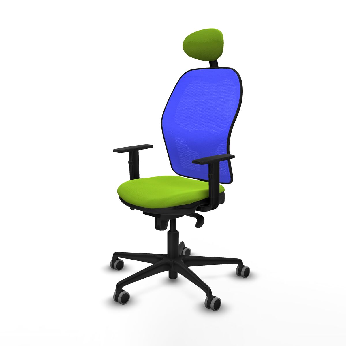 Silla de Oficina con Cabecero Jorquera Piqueras y Crespo 1D036G1 Pistacho