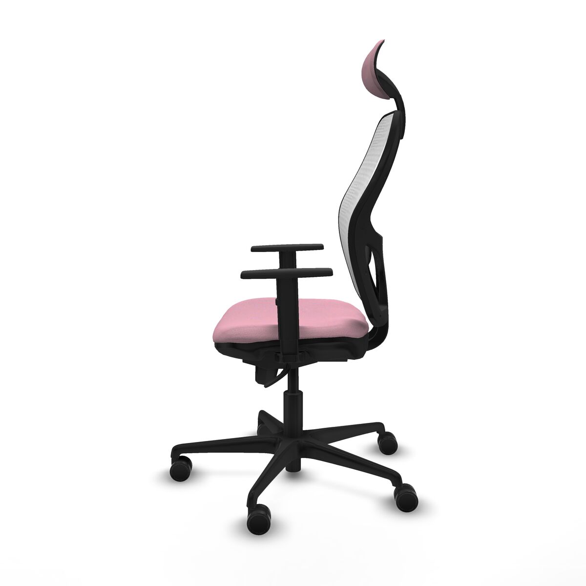 Silla de Oficina con Cabecero Jorquera Piqueras y Crespo 1D036N1 Rosa