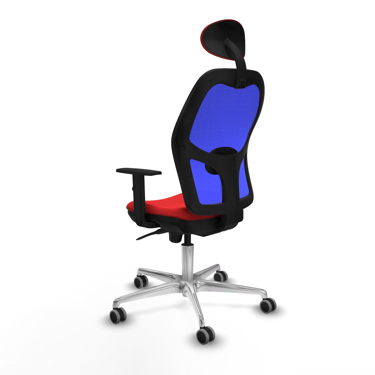 Silla de Oficina con Cabecero Jorquera Piqueras y Crespo 1D086G1 Rojo