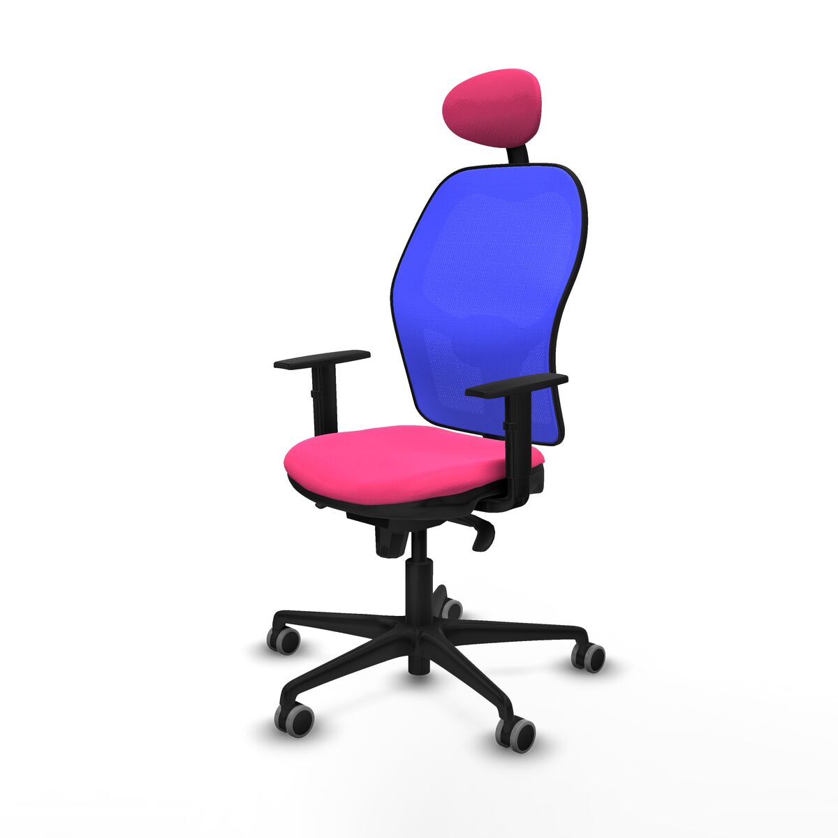 Silla de Oficina con Cabecero Jorquera Piqueras y Crespo 1D036G1 Rosa