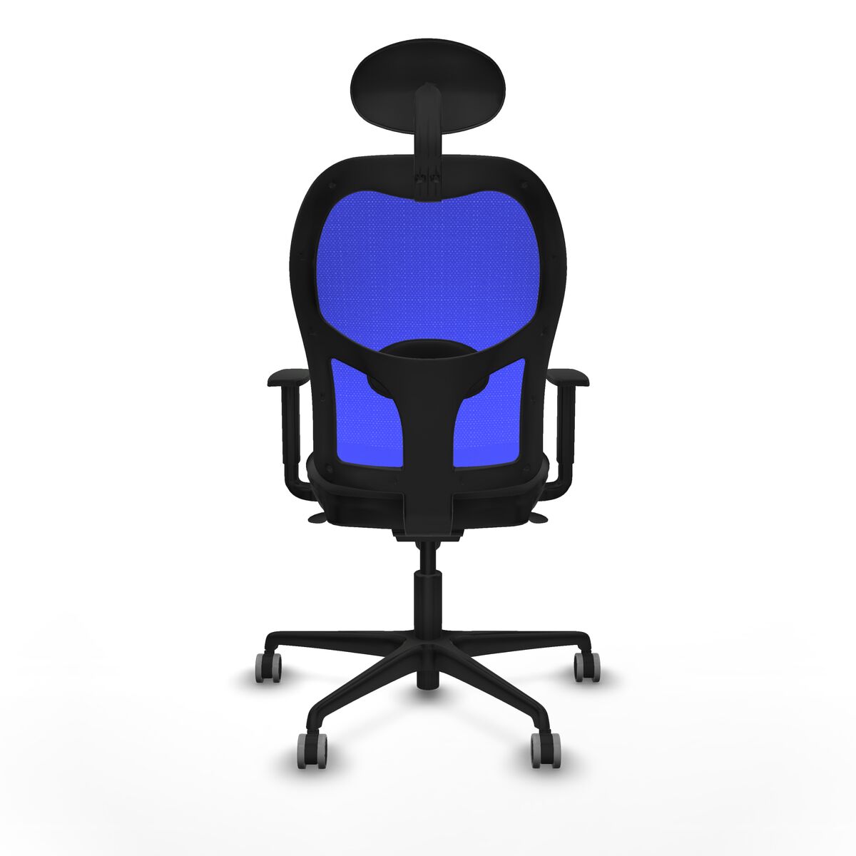 Silla de Oficina con Cabecero Jorquera Piqueras y Crespo 1D036G1 Gris oscuro