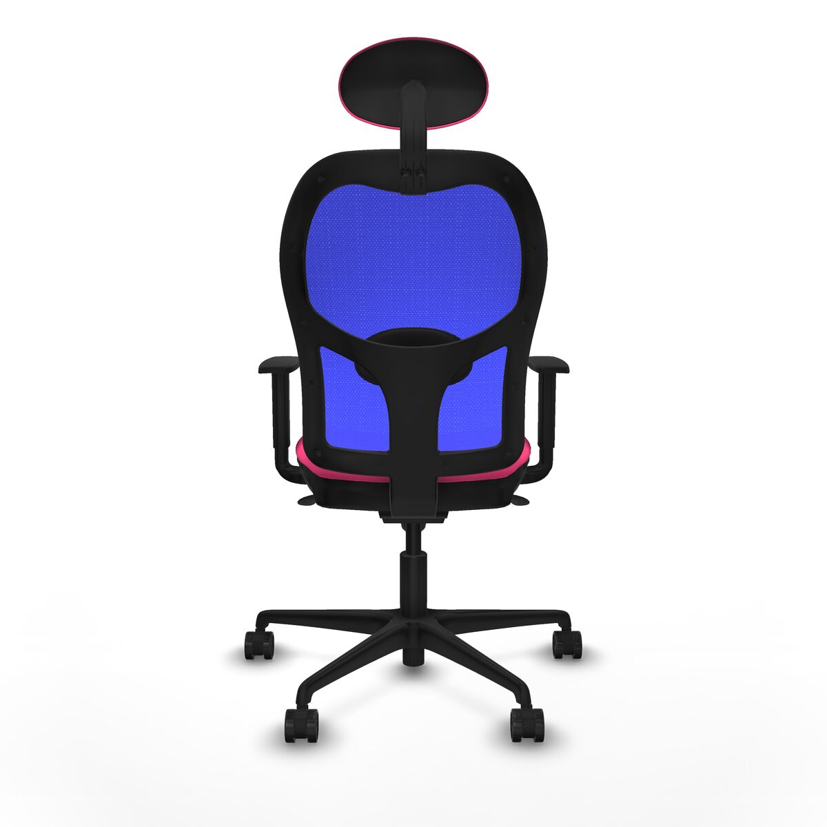 Silla de Oficina con Cabecero Jorquera Piqueras y Crespo 1D036N1 Rosa