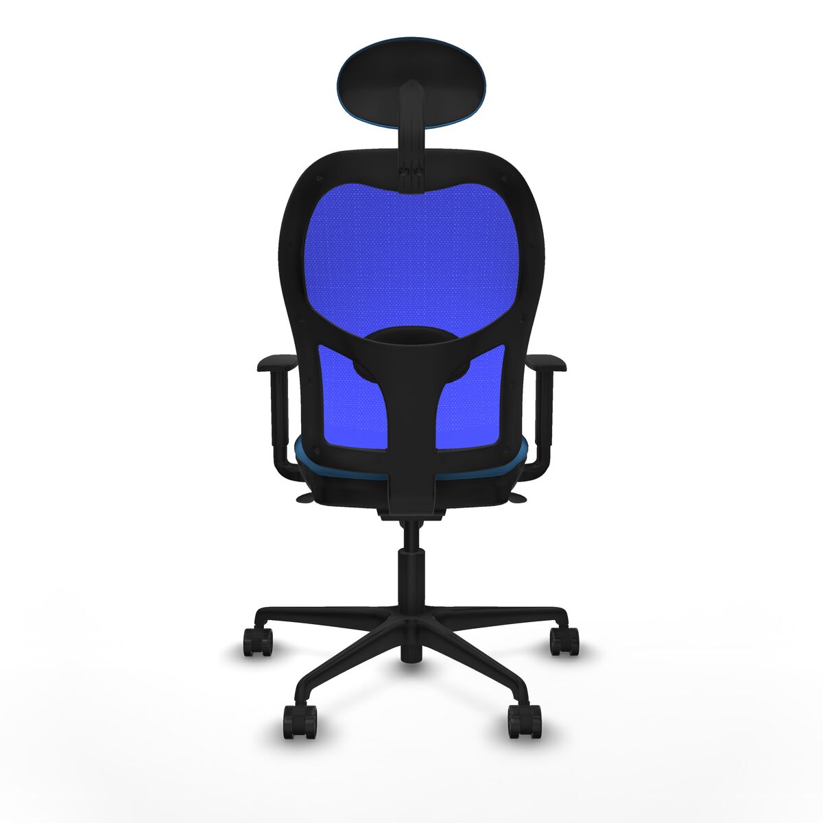 Silla de Oficina con Cabecero Jorquera Piqueras y Crespo 1D036N1 Azul claro