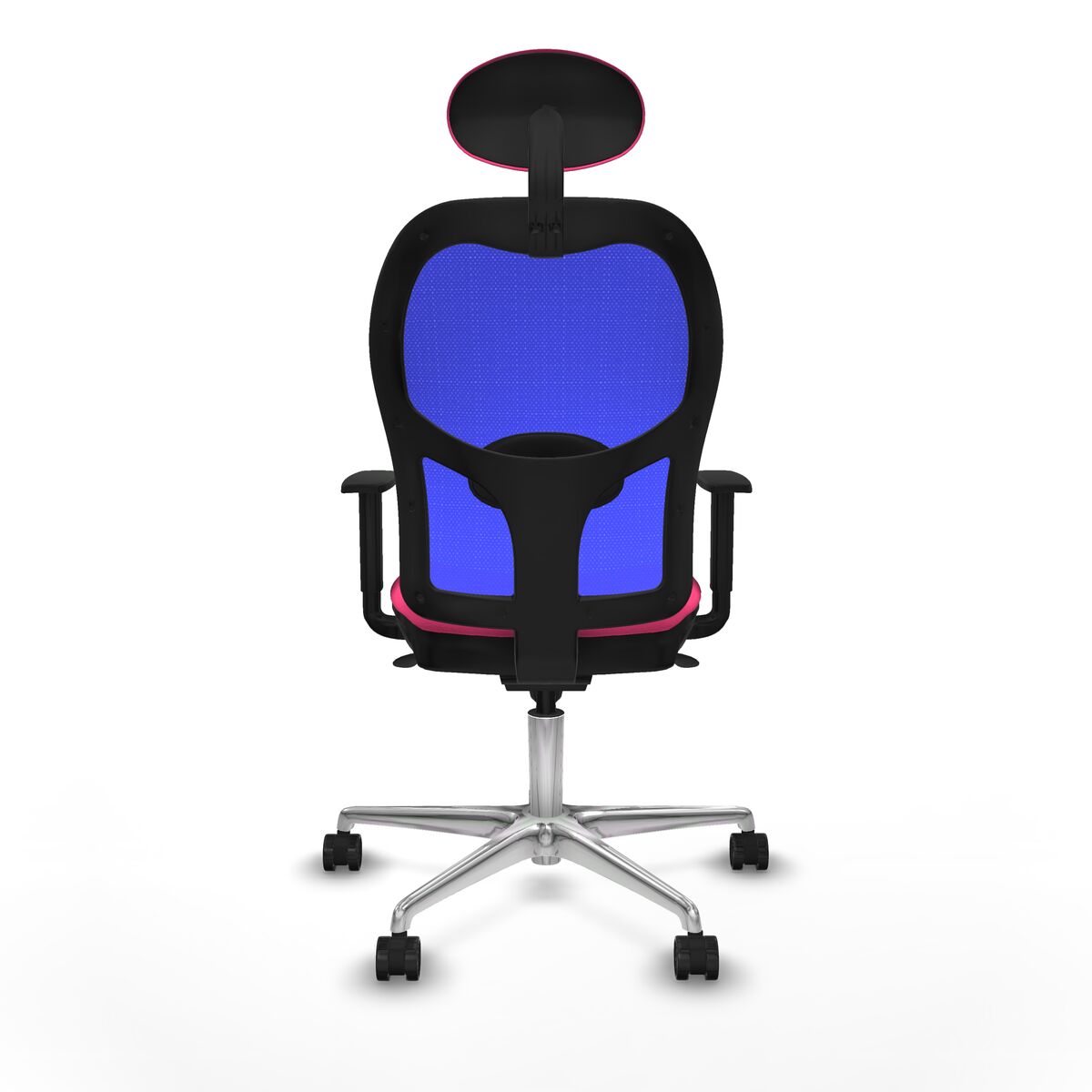 Silla de Oficina con Cabecero Jorquera Piqueras y Crespo 1D086N1 Rosa