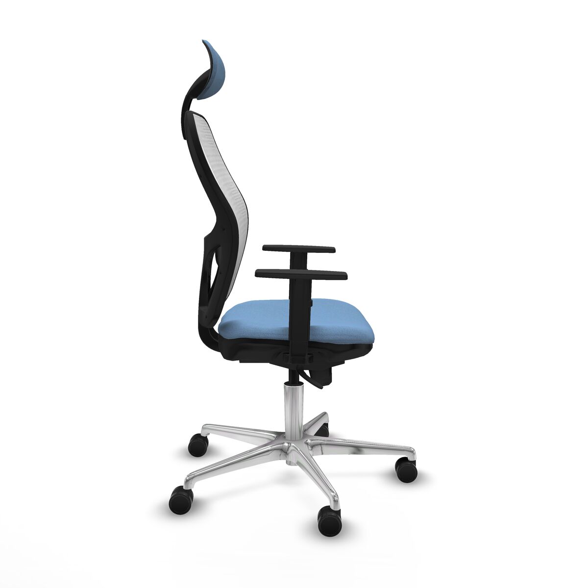 Silla de Oficina con Cabecero Jorquera Piqueras y Crespo 1D086N1 Azul cielo