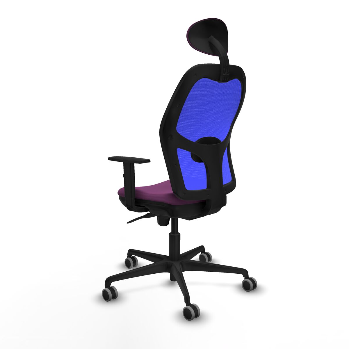 Silla de Oficina con Cabecero Jorquera Piqueras y Crespo 1D036G1 Morado