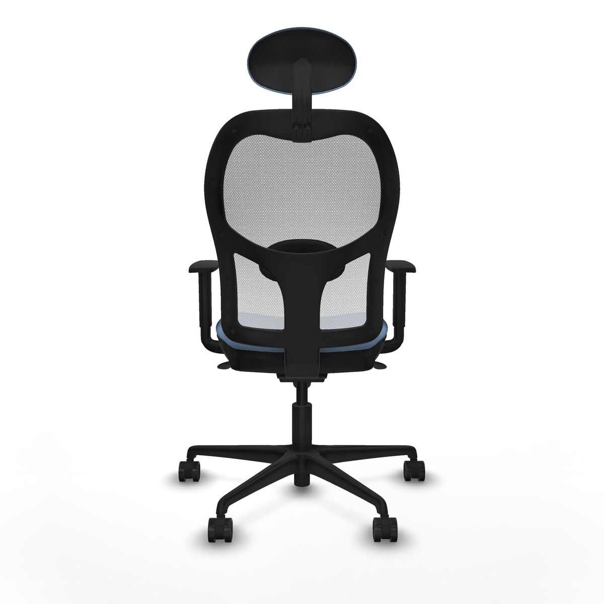 Silla de Oficina con Cabecero Jorquera Piqueras y Crespo 1D036N1 Azul cielo