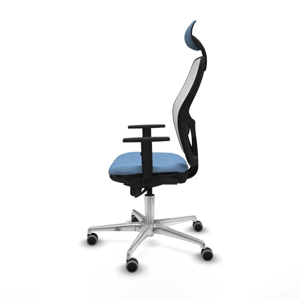 Silla de Oficina con Cabecero Jorquera Piqueras y Crespo 1D086G1 Azul cielo