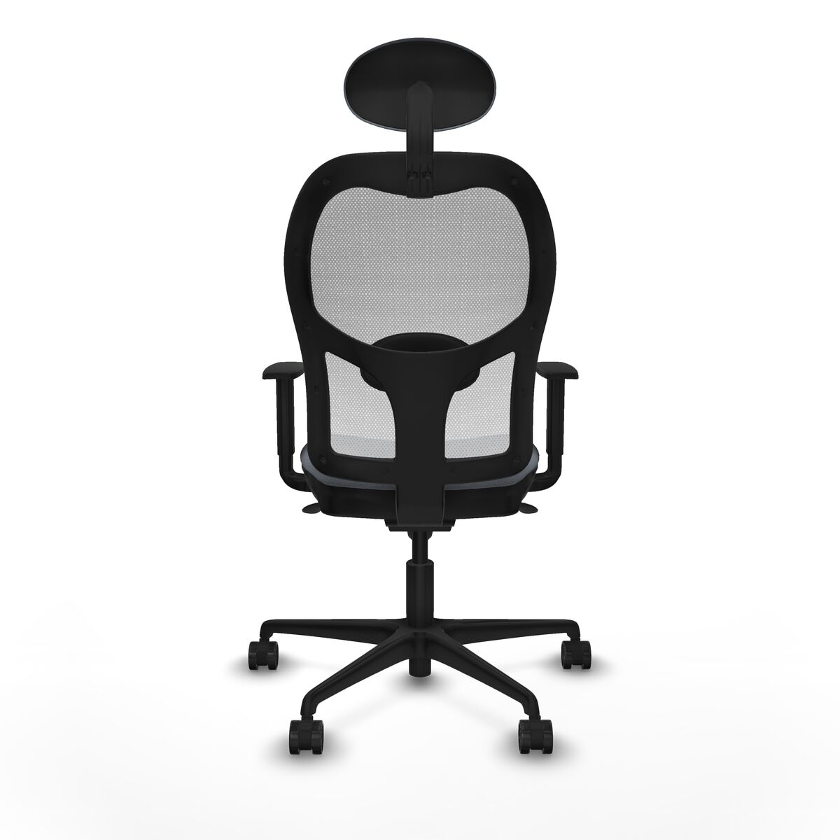 Silla de Oficina con Cabecero Jorquera Piqueras y Crespo 1D036N1 Gris