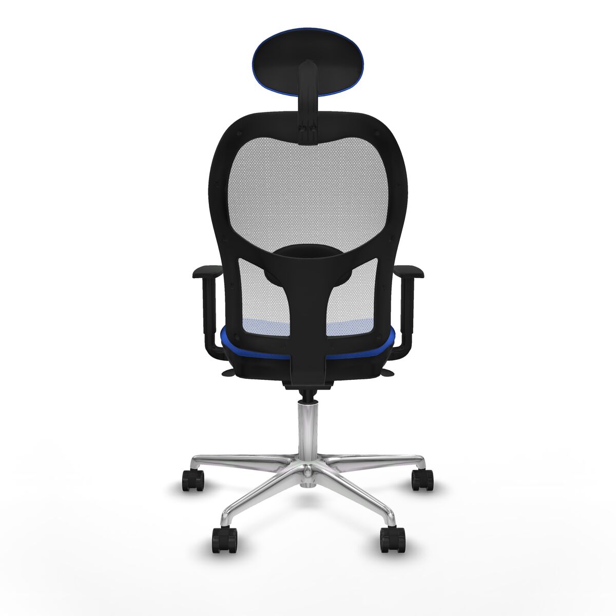 Silla de Oficina con Cabecero Jorquera Piqueras y Crespo 1D086N1 Azul