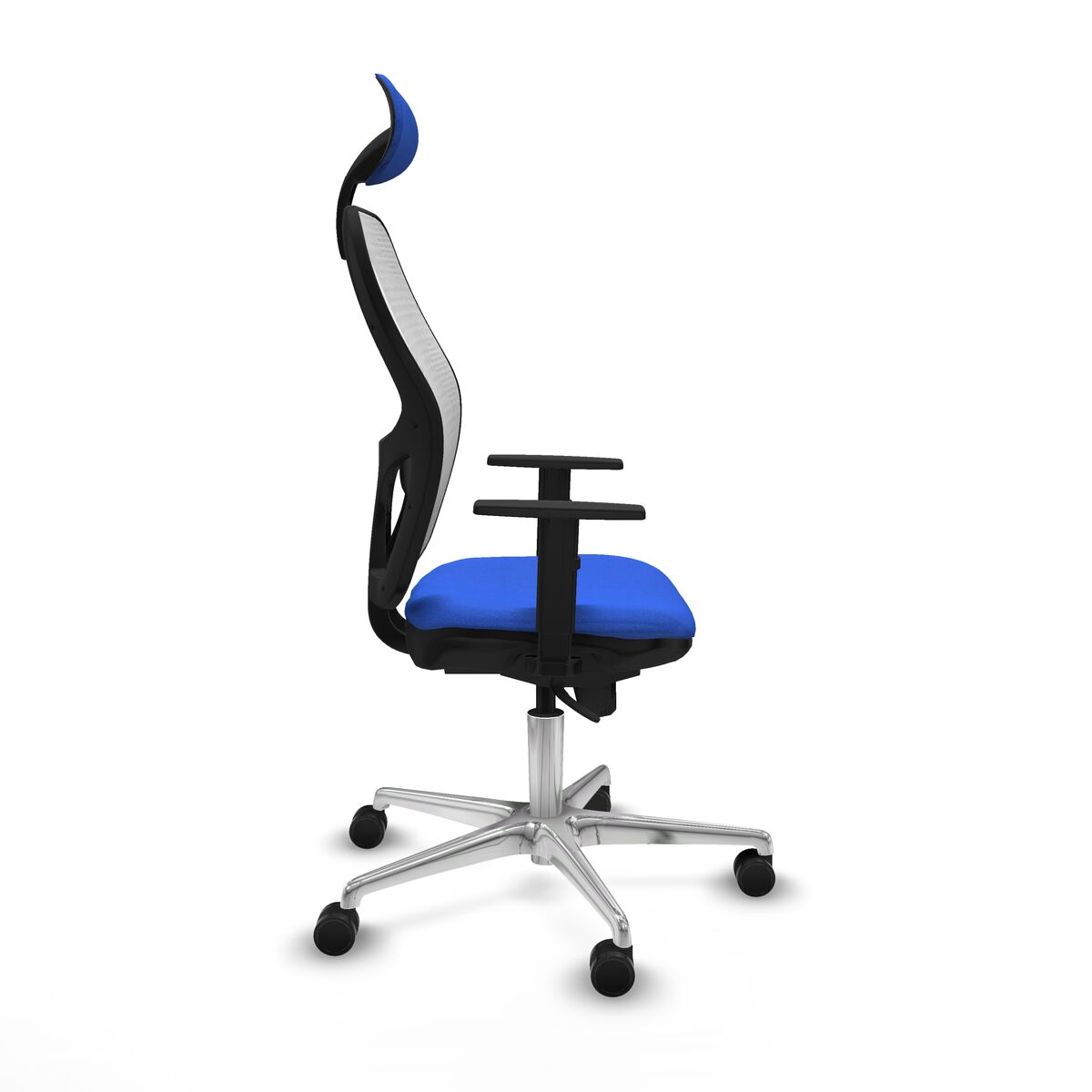 Silla de Oficina con Cabecero Jorquera Piqueras y Crespo 1D086N1 Azul