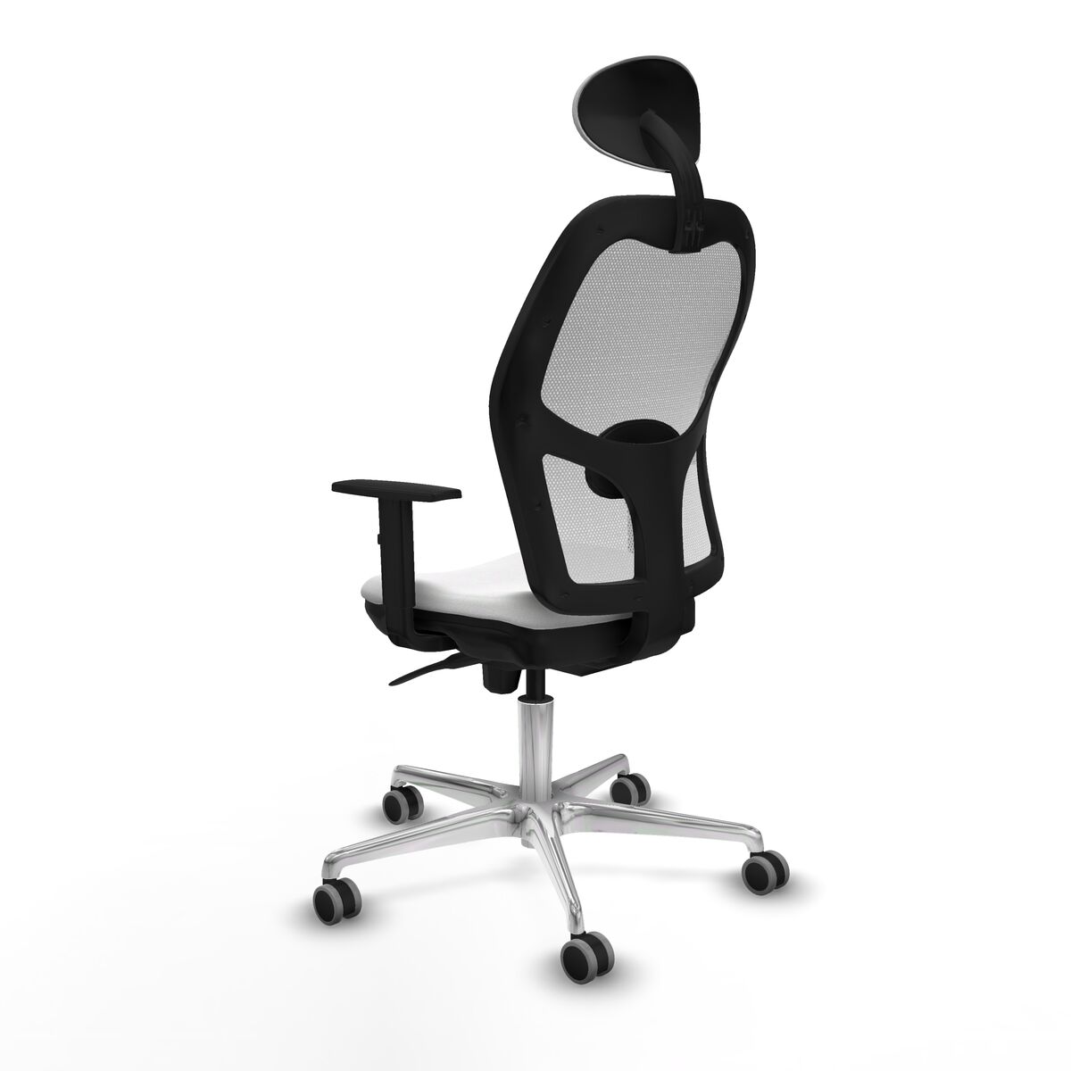 Silla de Oficina con Cabecero Jorquera Piqueras y Crespo 1D086G1 Blanco