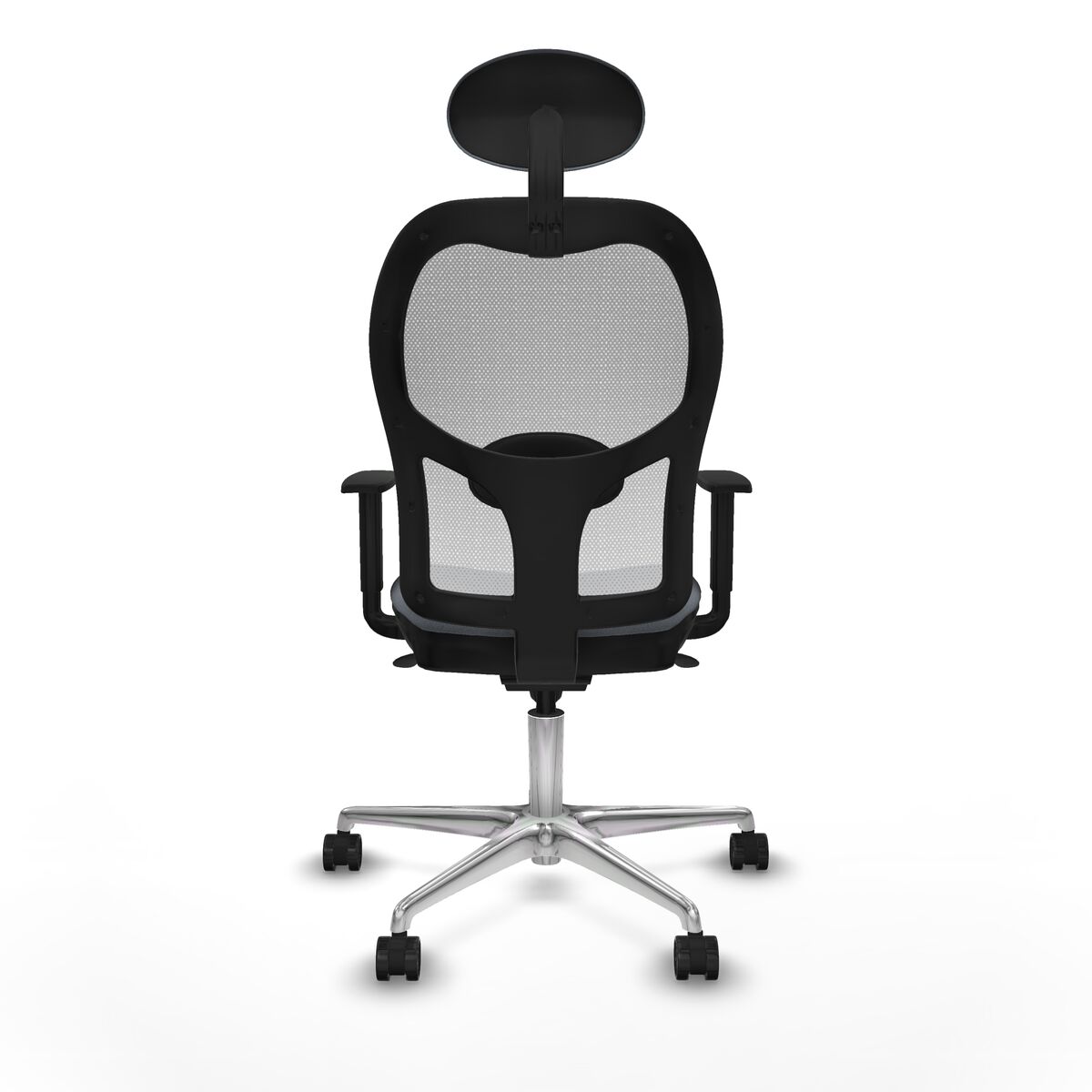 Silla de Oficina con Cabecero Jorquera Piqueras y Crespo 1D086N1 Gris