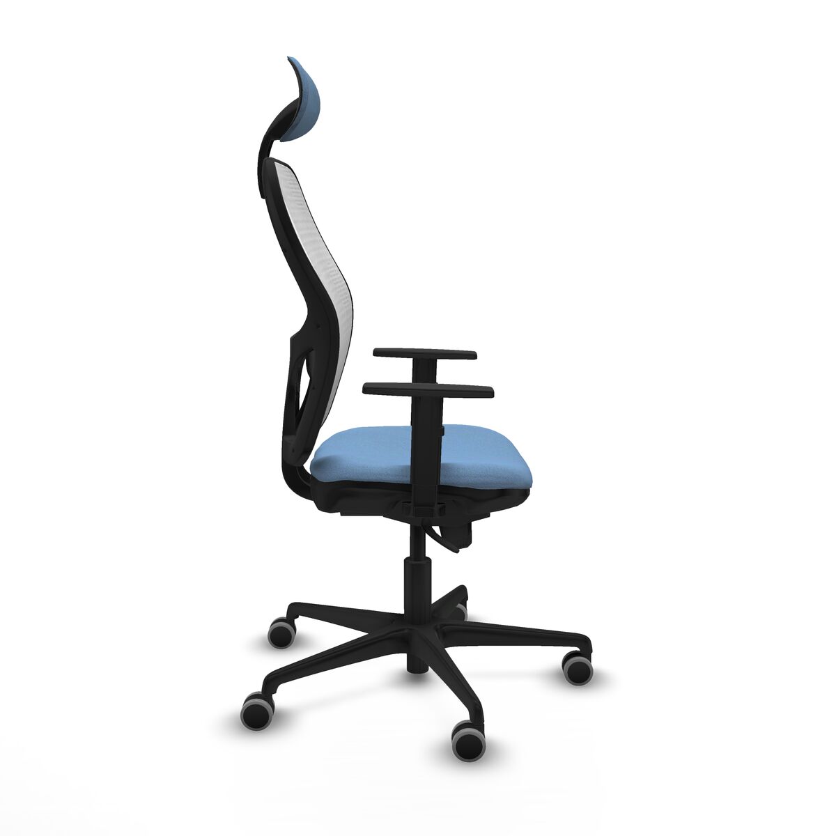 Silla de Oficina con Cabecero Jorquera Piqueras y Crespo 1D036G1 Azul cielo