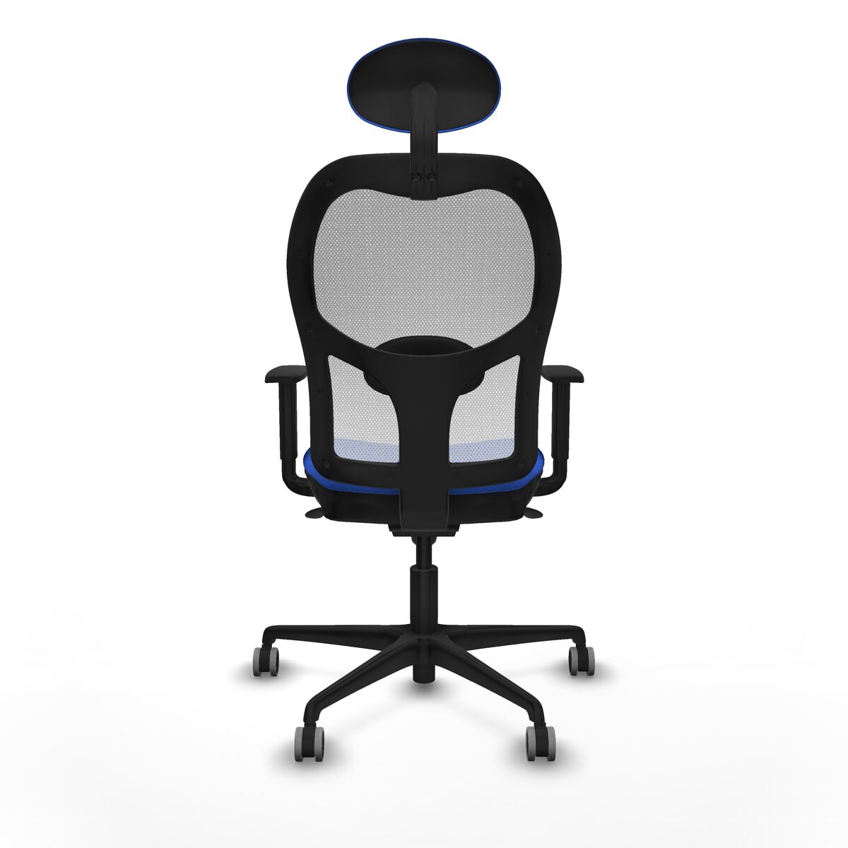 Silla de Oficina con Cabecero Jorquera Piqueras y Crespo 1D036G1 Azul