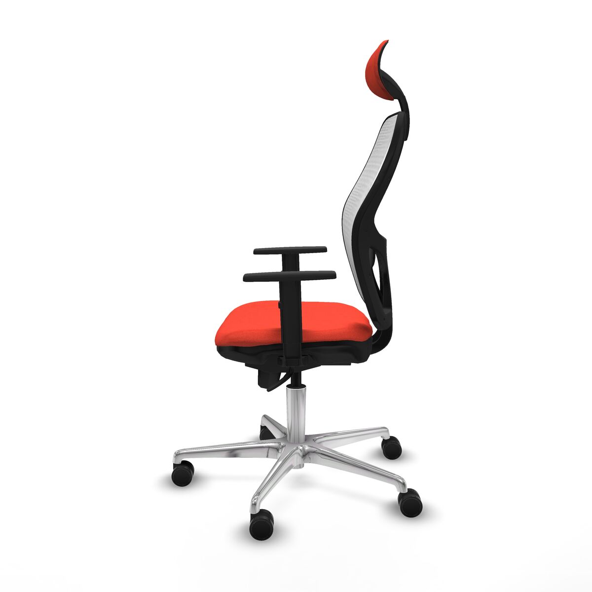 Silla de Oficina con Cabecero Jorquera Piqueras y Crespo 1D086N1 Naranja Oscuro