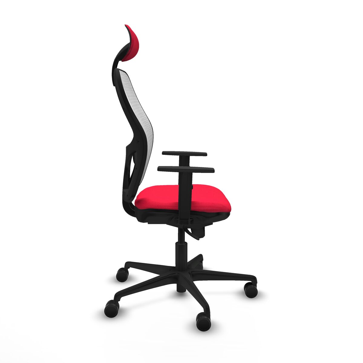 Silla de Oficina con Cabecero Jorquera Piqueras y Crespo 1D036N1 Rojo