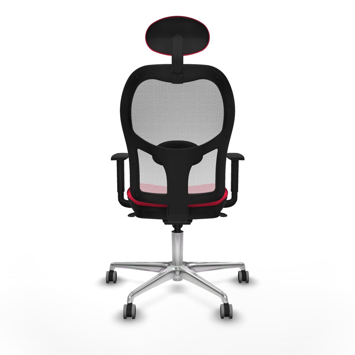 Silla de Oficina con Cabecero Jorquera Piqueras y Crespo 1D086G1 Rojo