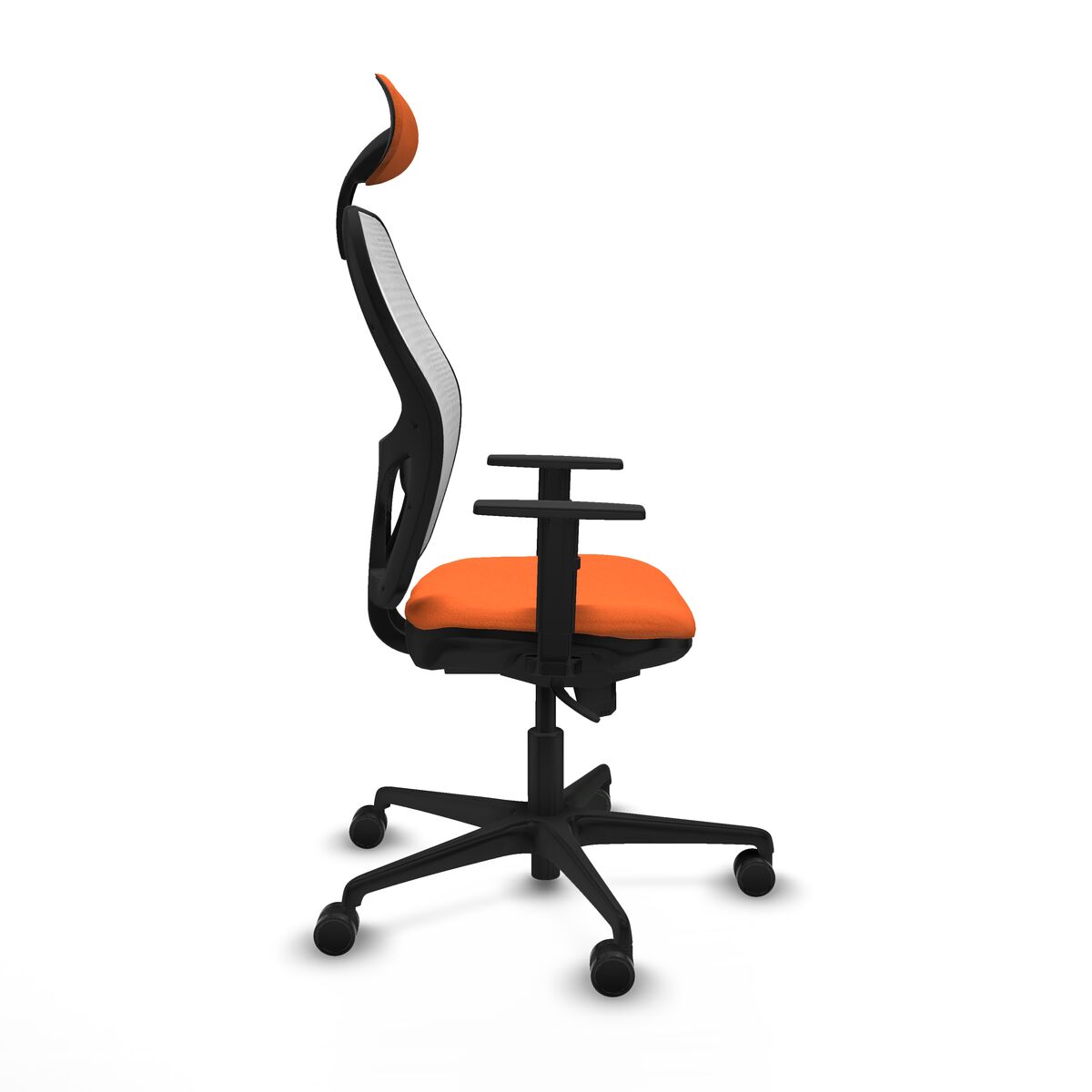Silla de Oficina con Cabecero Jorquera Piqueras y Crespo 1D036N1 Naranja