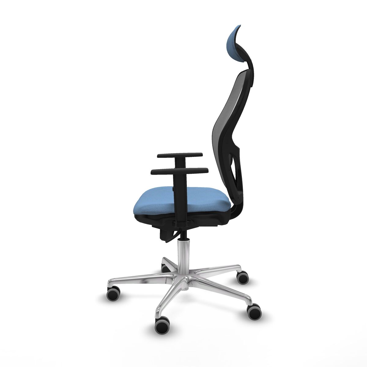 Silla de Oficina con Cabecero Jorquera Piqueras y Crespo 1D086G1 Azul cielo