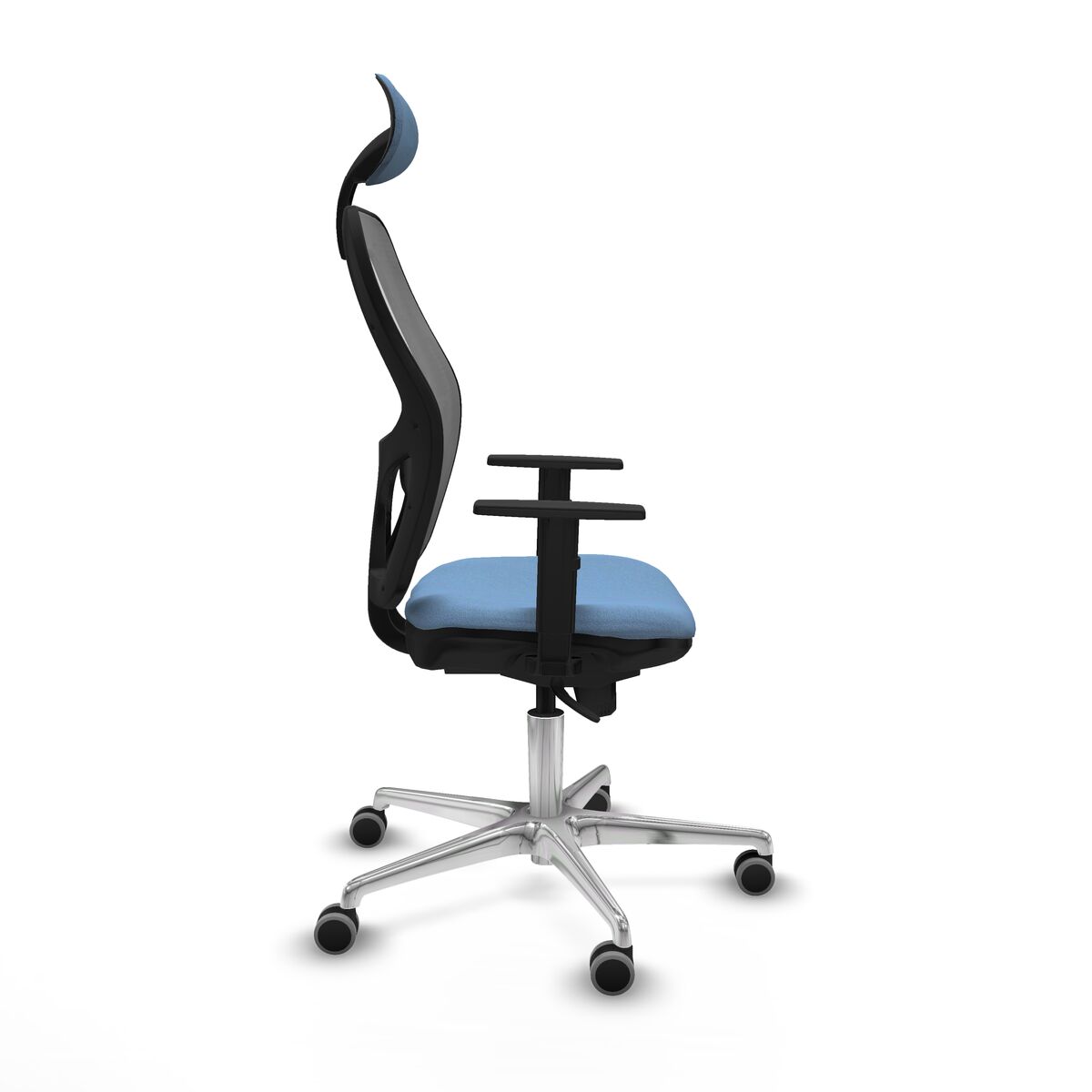 Silla de Oficina con Cabecero Jorquera Piqueras y Crespo 1D086G1 Azul cielo