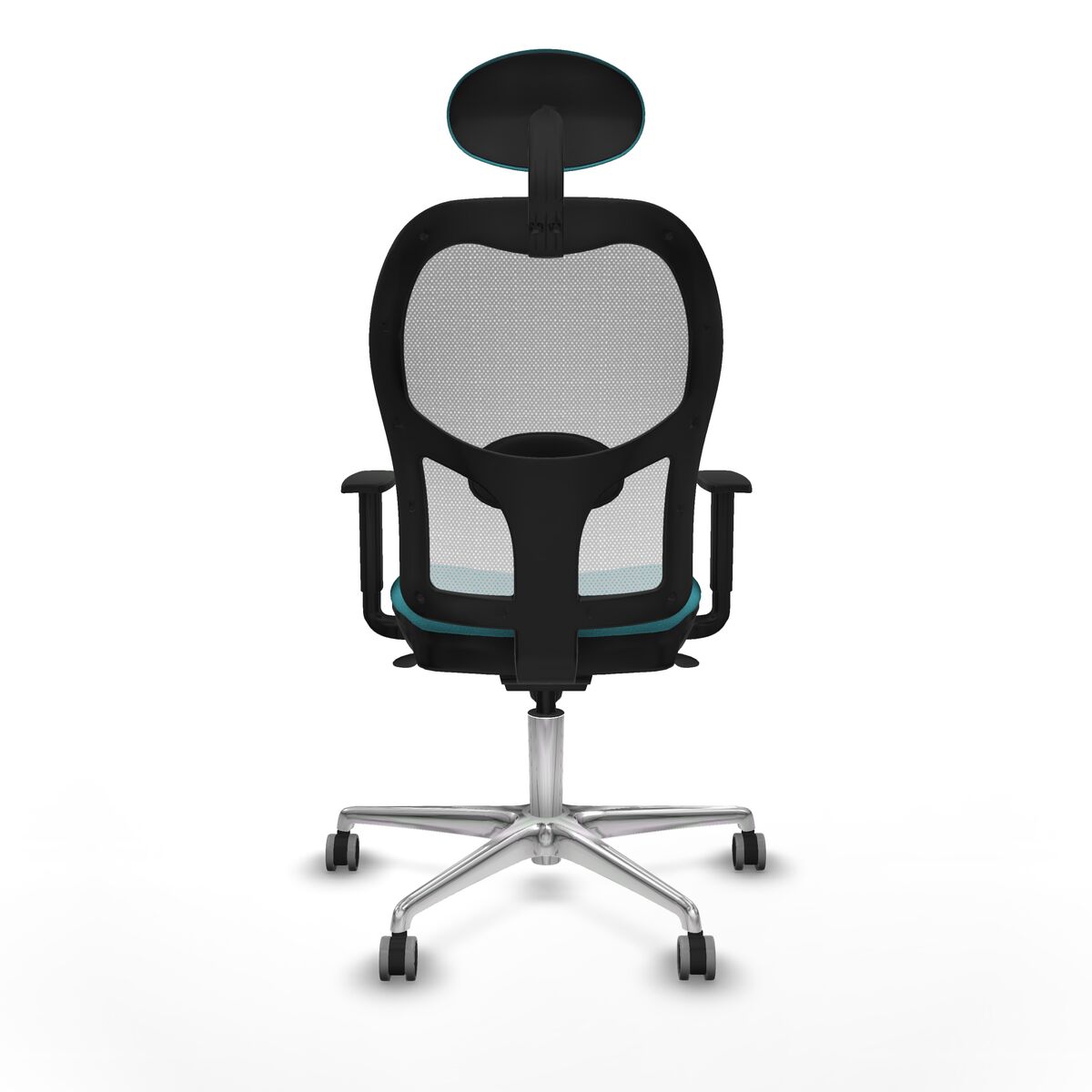 Silla de Oficina con Cabecero Jorquera Piqueras y Crespo 1D086G1 Turquesa