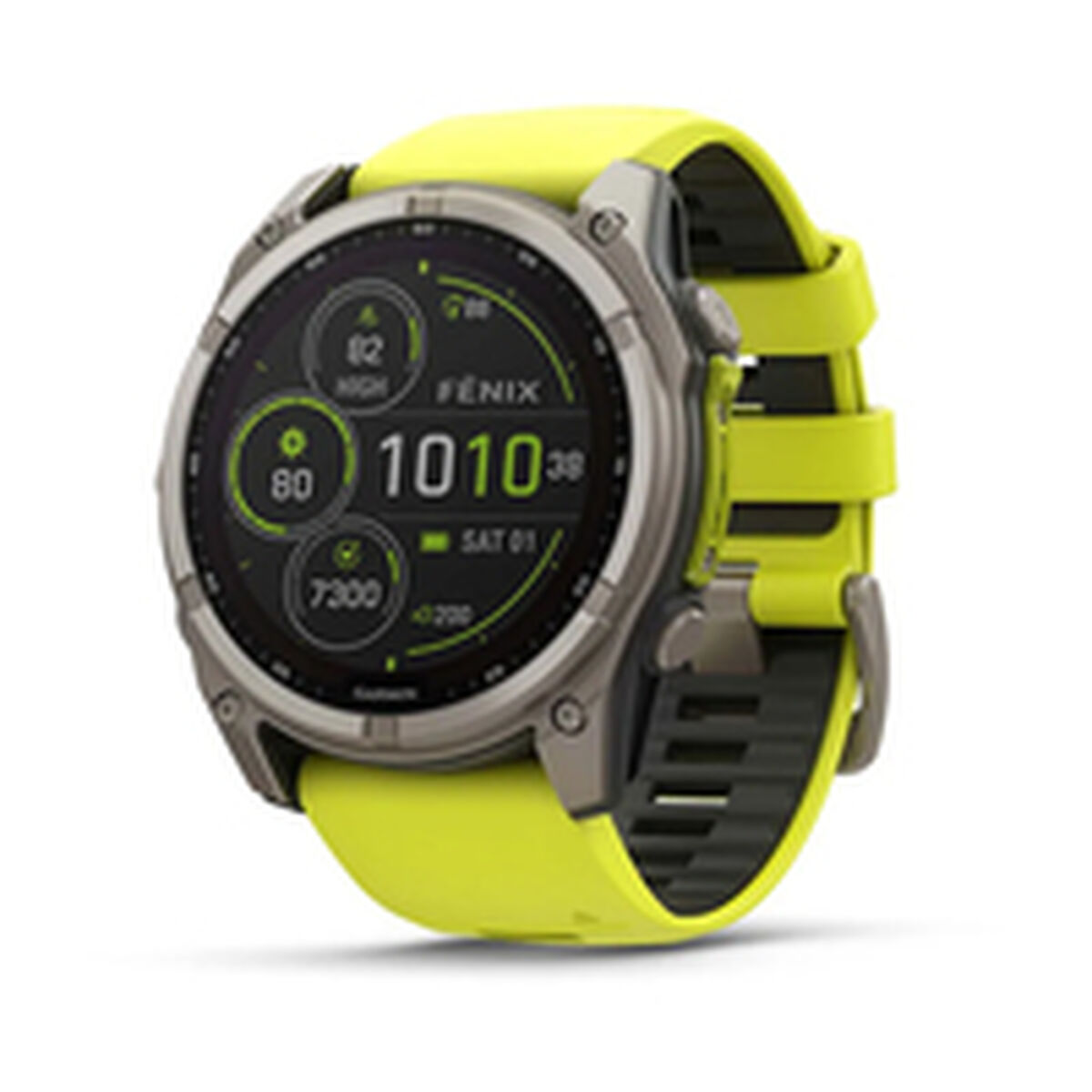 Smartwatch GARMIN 010-02907-21 Amarillo Grafito Titanio 1,4" 51 mm Ø 50 mm
