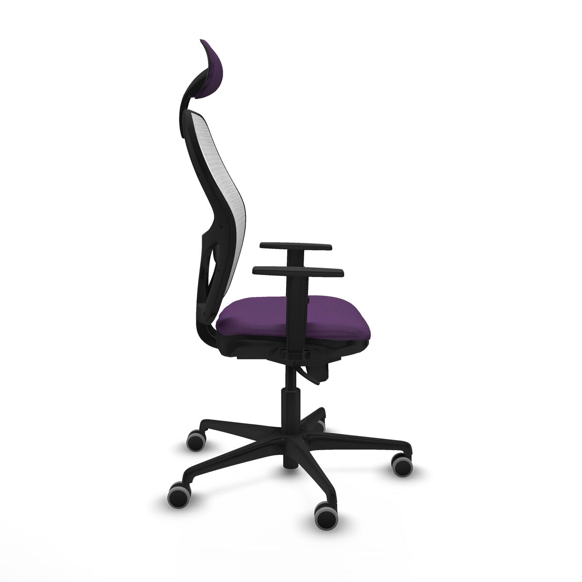 Silla de Oficina con Cabecero Jorquera Piqueras y Crespo 1D036G1 Morado