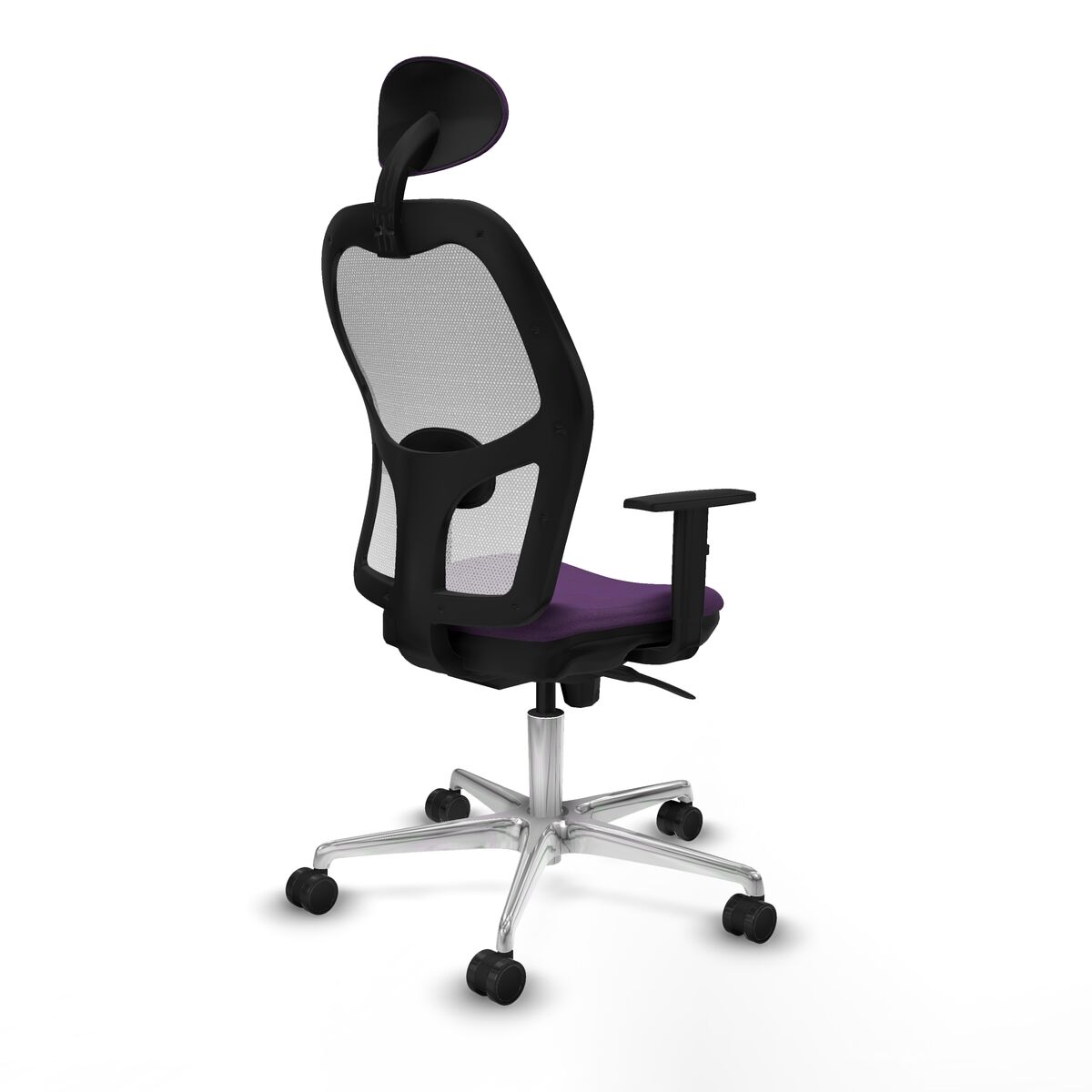 Silla de Oficina con Cabecero Jorquera Piqueras y Crespo 1D086N1 Morado