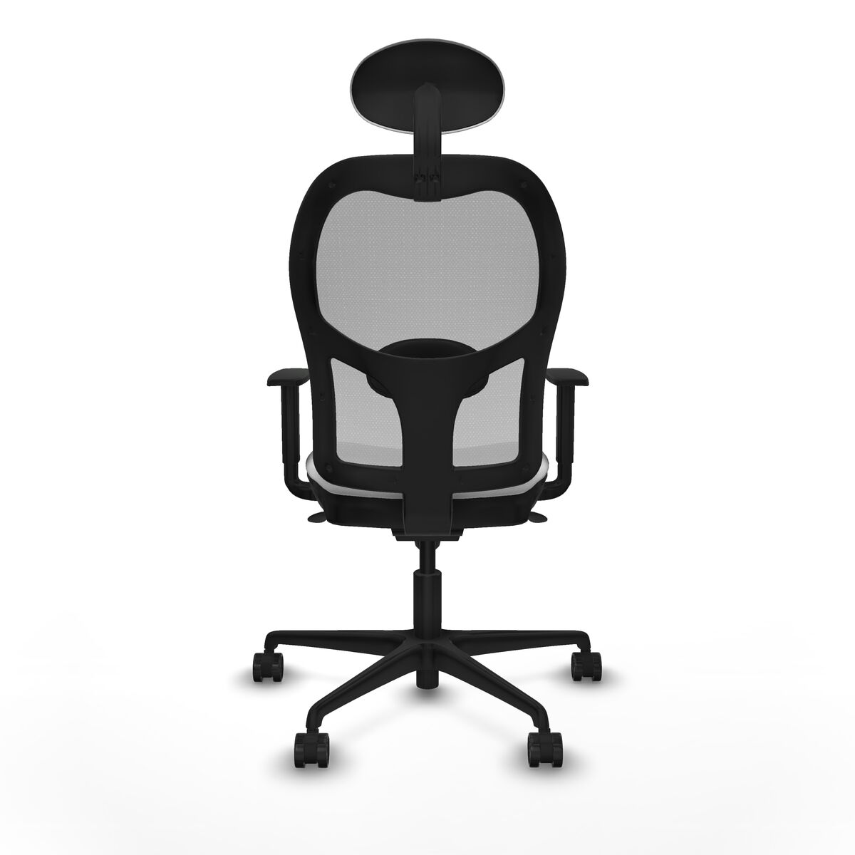 Silla de Oficina con Cabecero Jorquera Piqueras y Crespo 1D036N1 Blanco