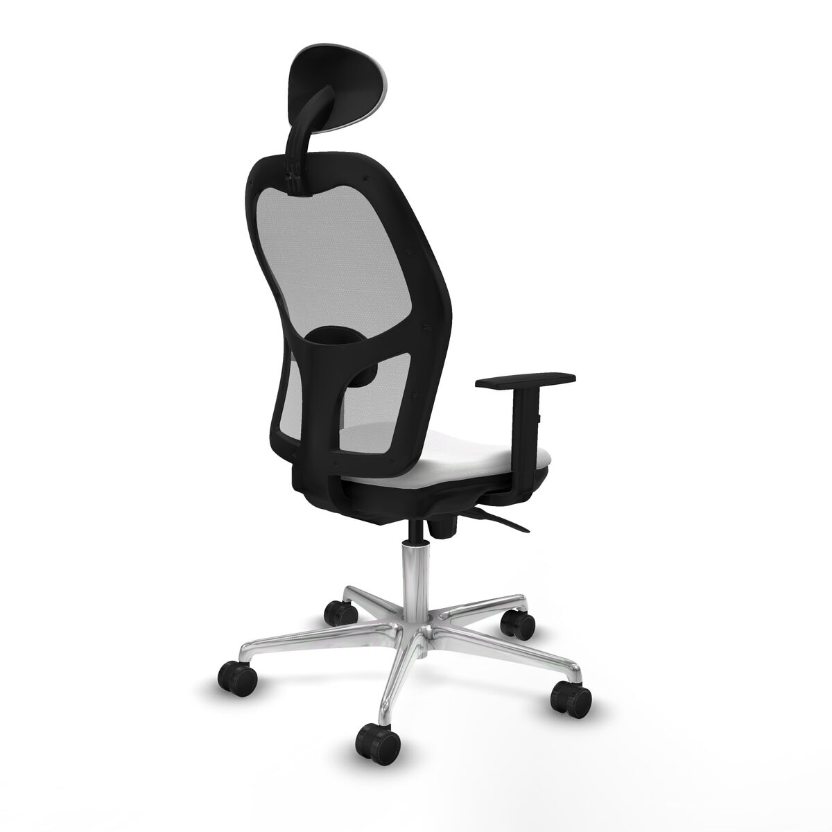 Silla de Oficina con Cabecero Jorquera Piqueras y Crespo 1D086N1 Blanco