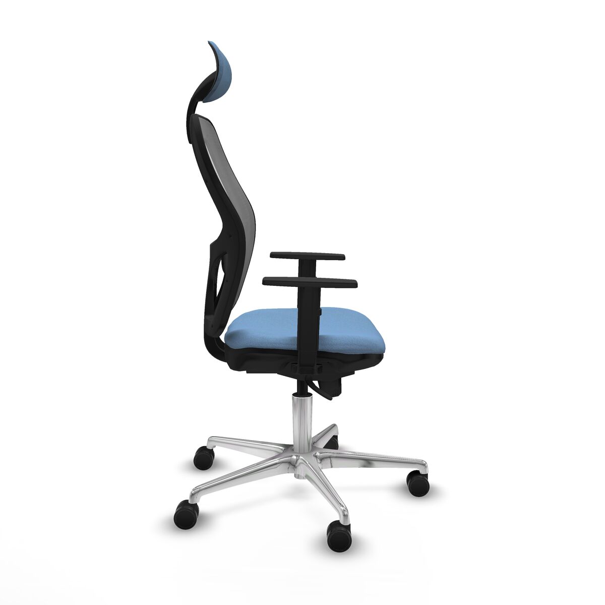 Silla de Oficina con Cabecero Jorquera Piqueras y Crespo 1D086N1 Azul cielo