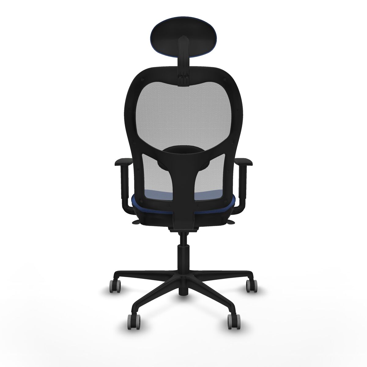 Silla de Oficina con Cabecero Jorquera Piqueras y Crespo 1D036G1 Azul marino