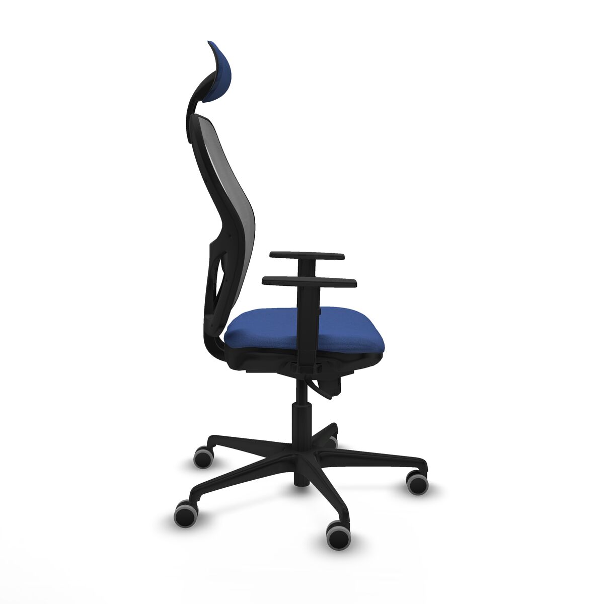 Silla de Oficina con Cabecero Jorquera Piqueras y Crespo 1D036G1 Azul marino