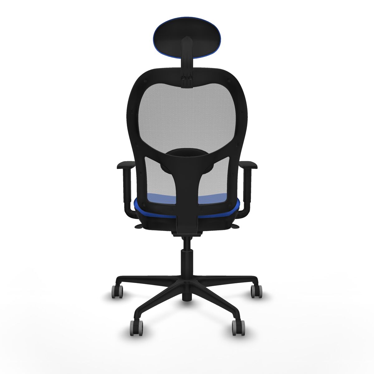 Silla de Oficina con Cabecero Jorquera Piqueras y Crespo 1D036G1 Azul