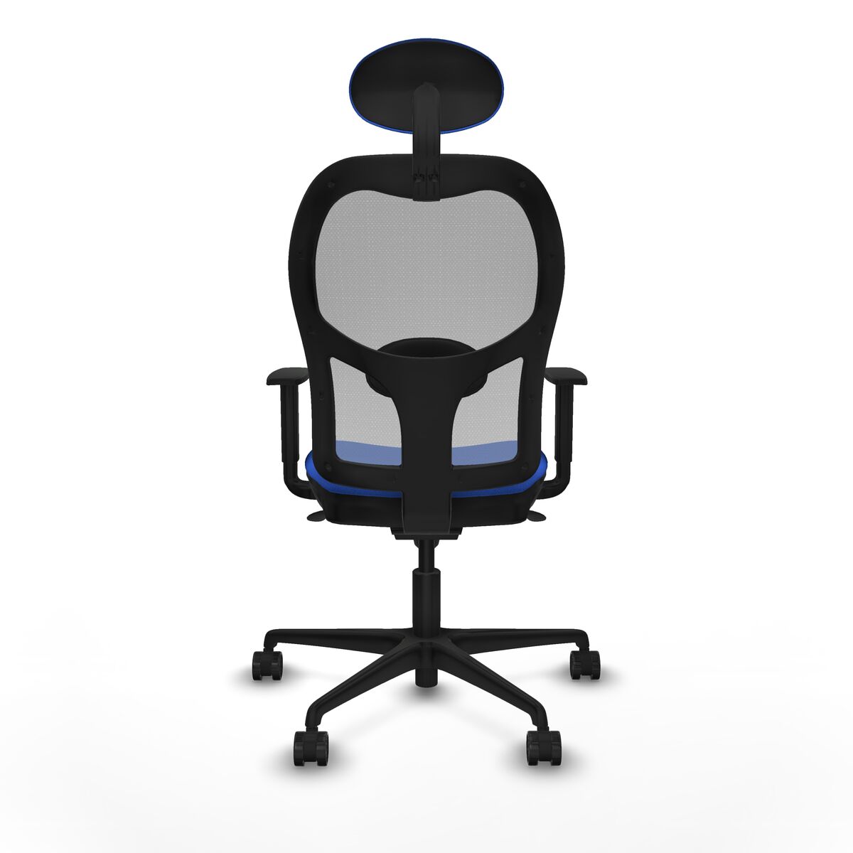 Silla de Oficina con Cabecero Jorquera Piqueras y Crespo 1D036N1 Azul