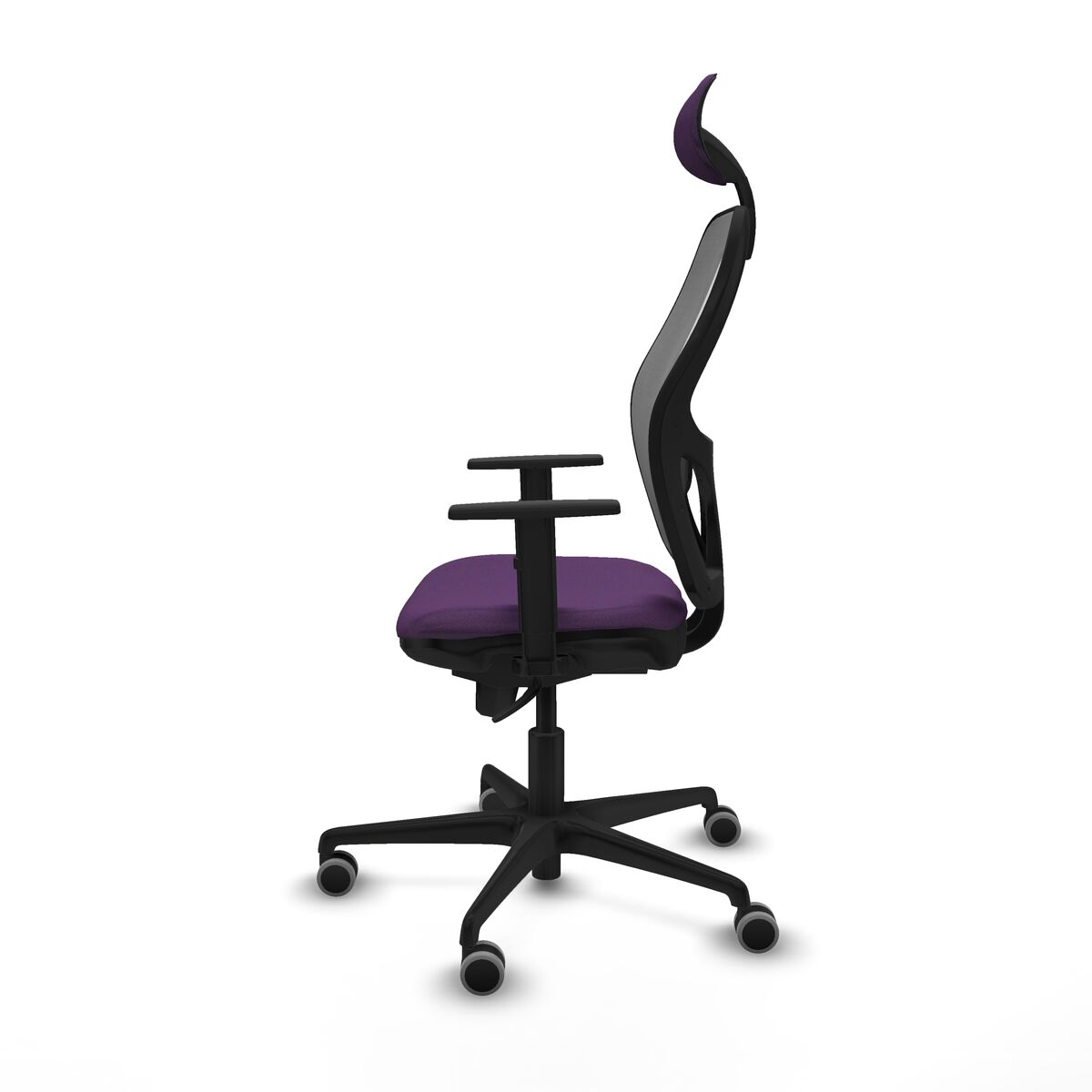 Silla de Oficina con Cabecero Jorquera Piqueras y Crespo 1D036G1 Morado
