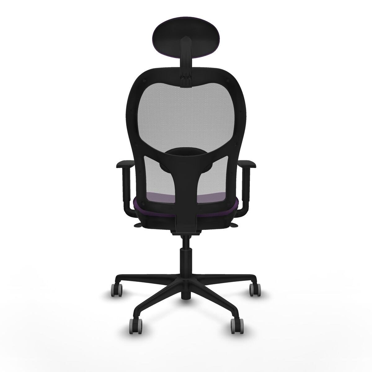 Silla de Oficina con Cabecero Jorquera Piqueras y Crespo 1D036G1 Morado