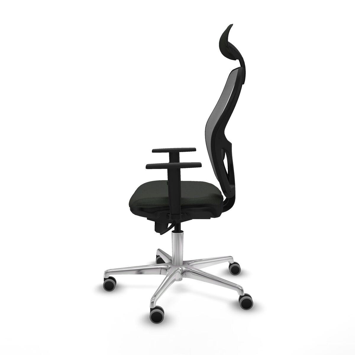 Silla de Oficina con Cabecero Jorquera Piqueras y Crespo 1D086G1 Negro