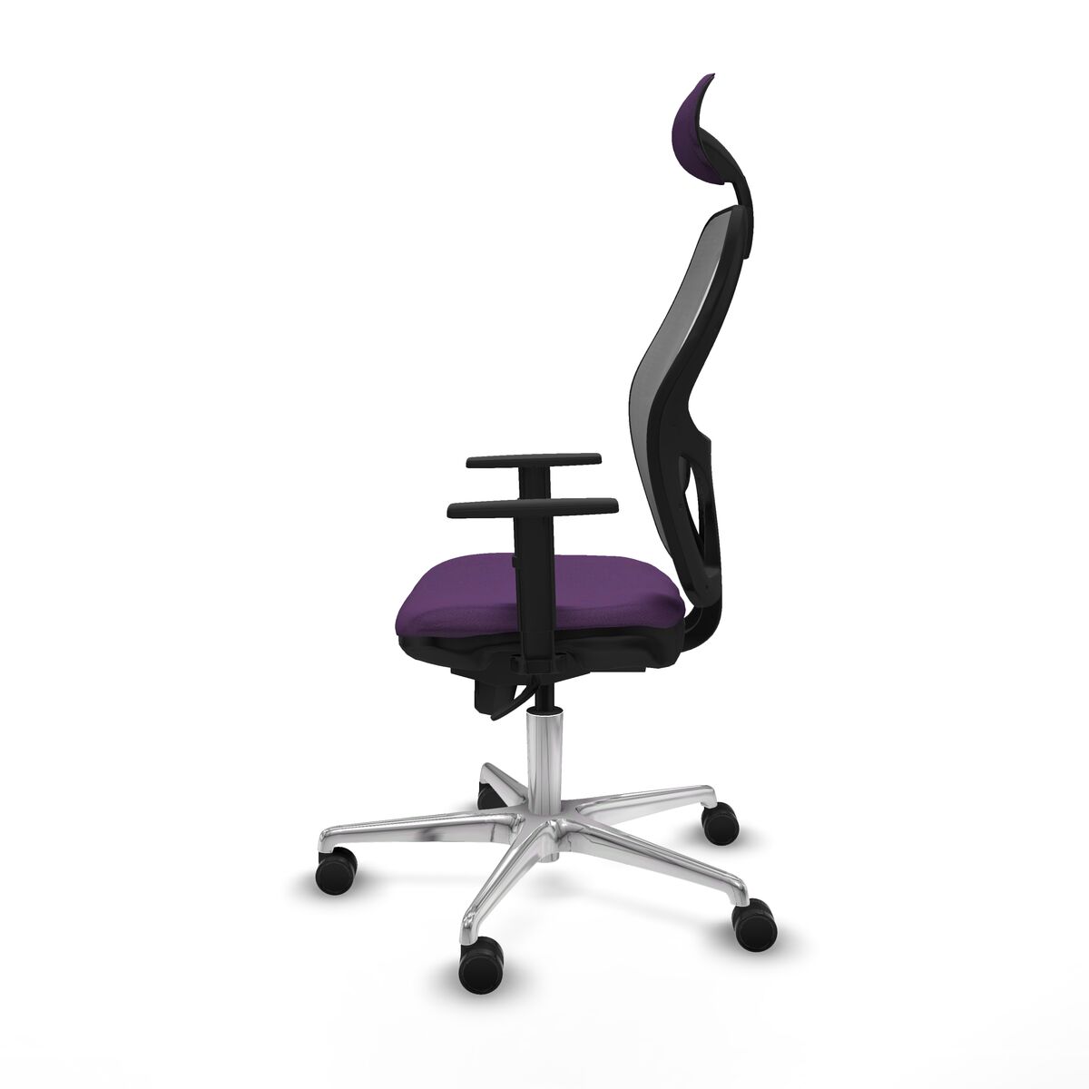Silla de Oficina con Cabecero Jorquera Piqueras y Crespo 1D086N1 Morado