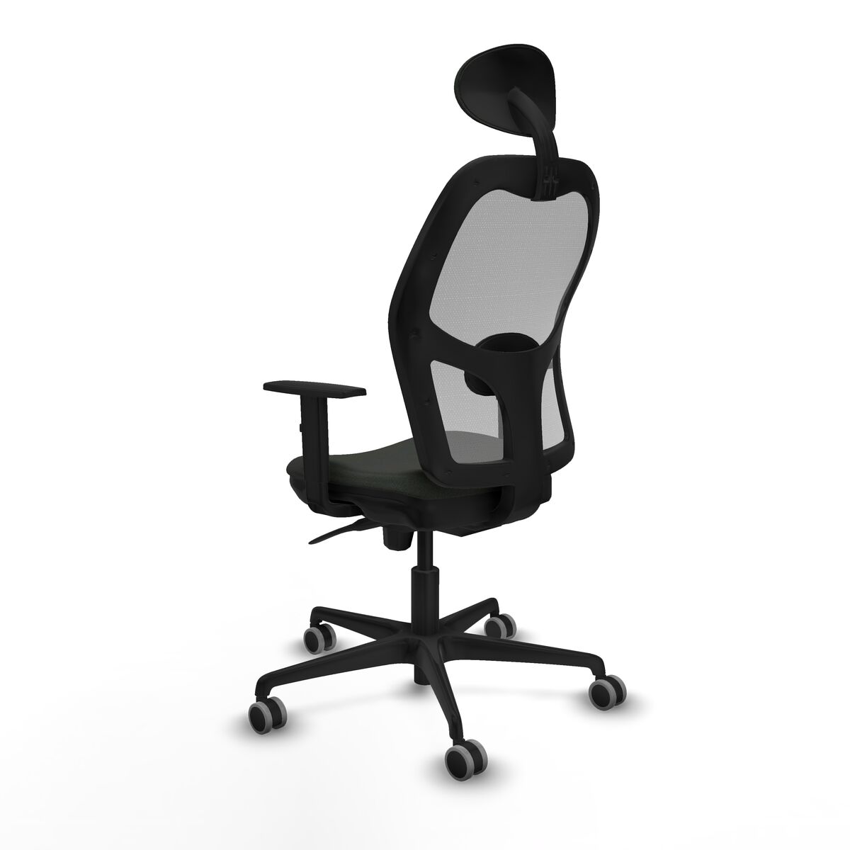 Silla de Oficina con Cabecero Jorquera Piqueras y Crespo 1D036G1 Negro