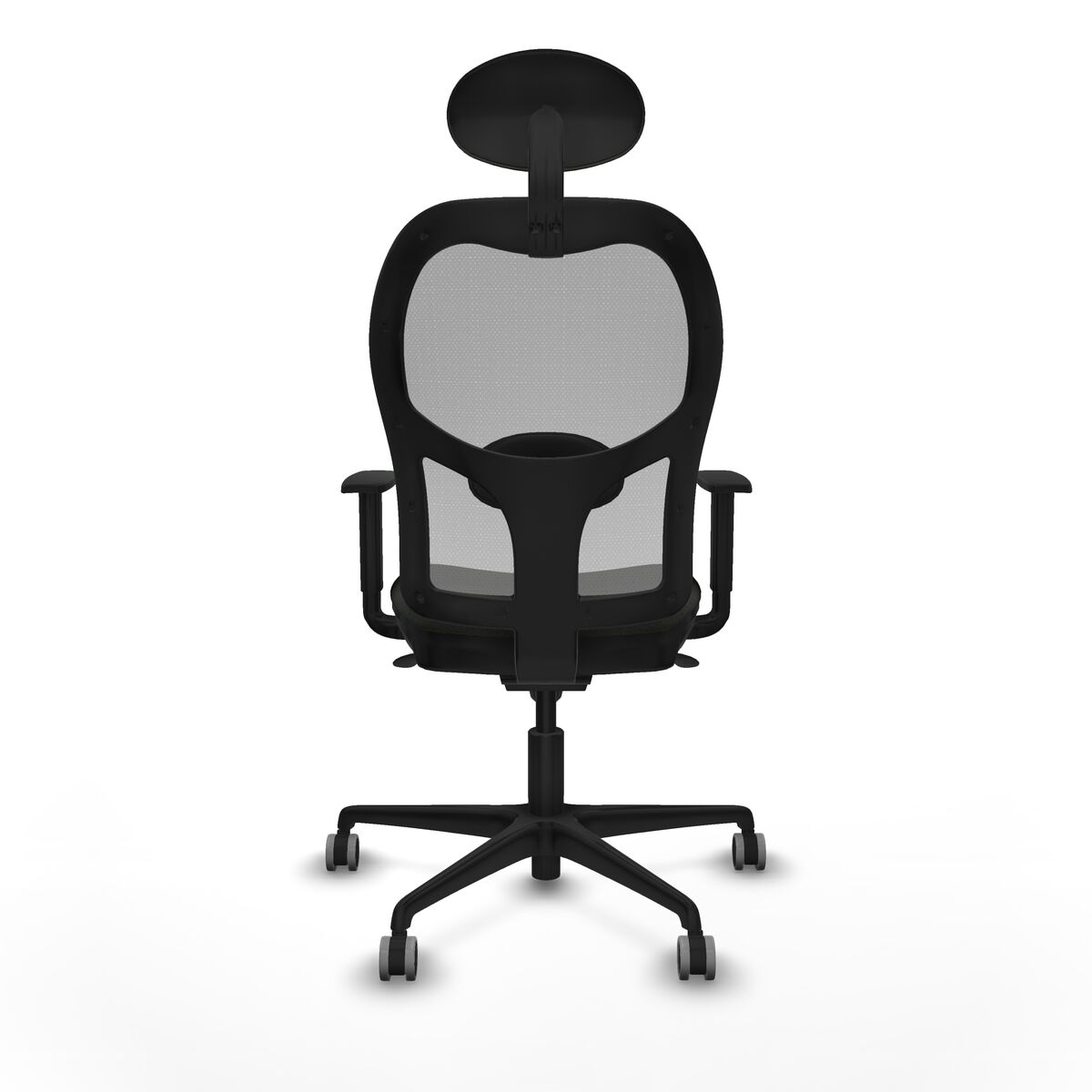 Silla de Oficina con Cabecero Jorquera Piqueras y Crespo 1D036G1 Negro