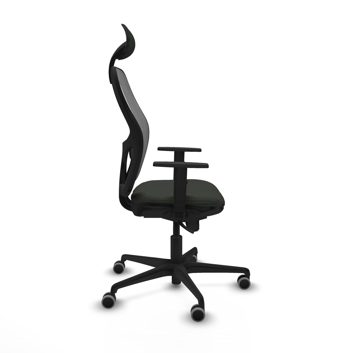 Silla de Oficina con Cabecero Jorquera Piqueras y Crespo 1D036G1 Negro