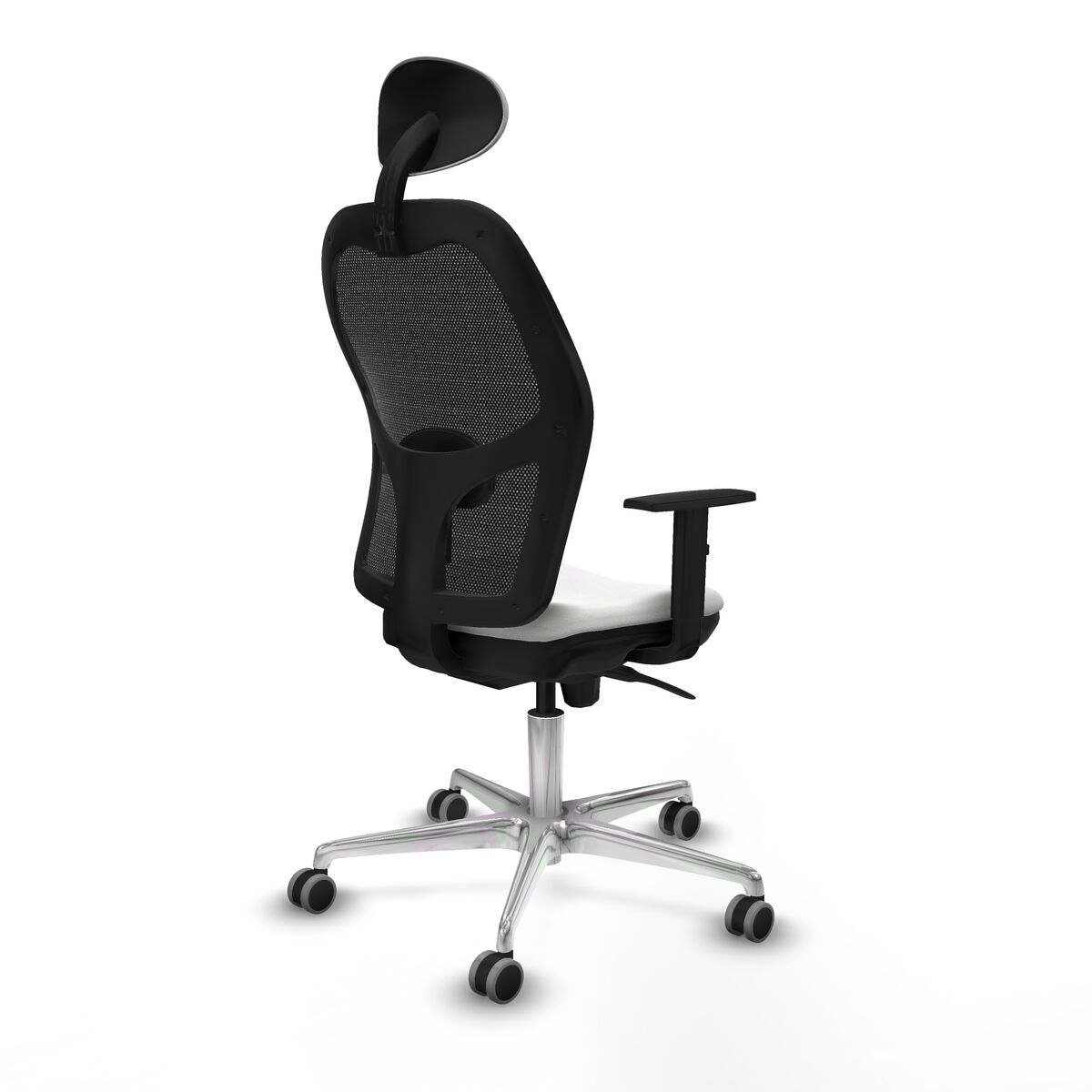 Silla de Oficina con Cabecero Jorquera Piqueras y Crespo 1D086G1 Blanco