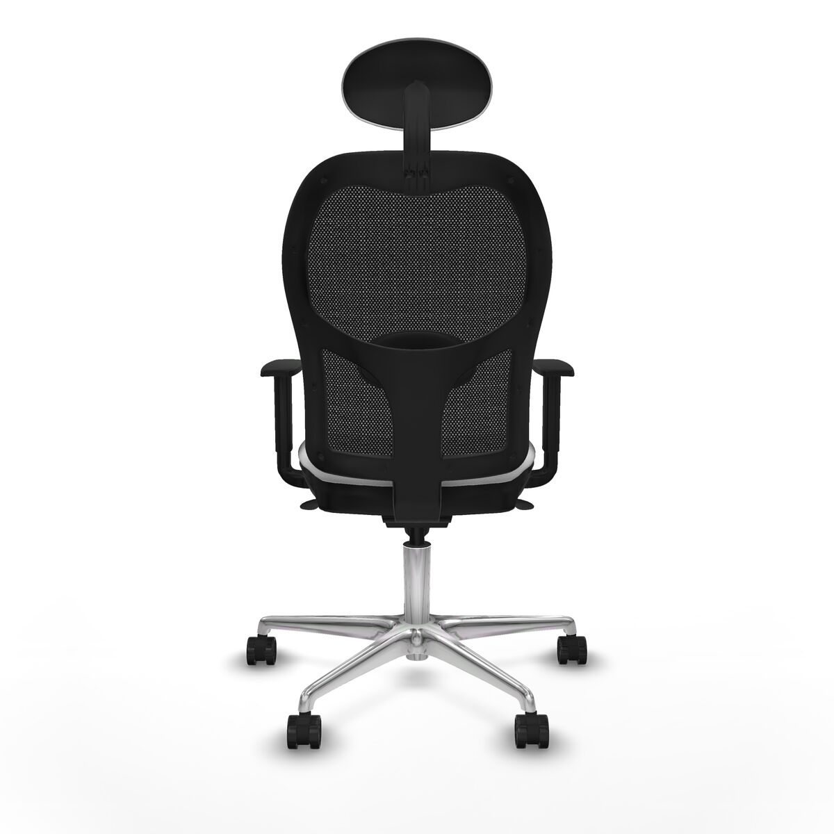 Silla de Oficina con Cabecero Jorquera Piqueras y Crespo 1D086N1 Blanco