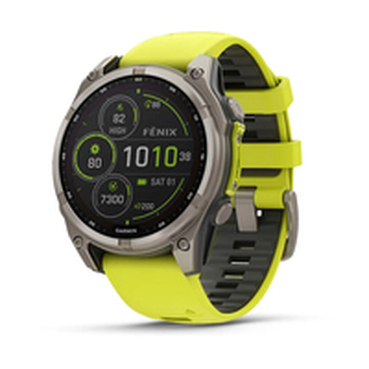 Smartwatch GARMIN 010-02906-21 Amarillo Grafito Titanio 1,3" 47 mm Ø 47 mm