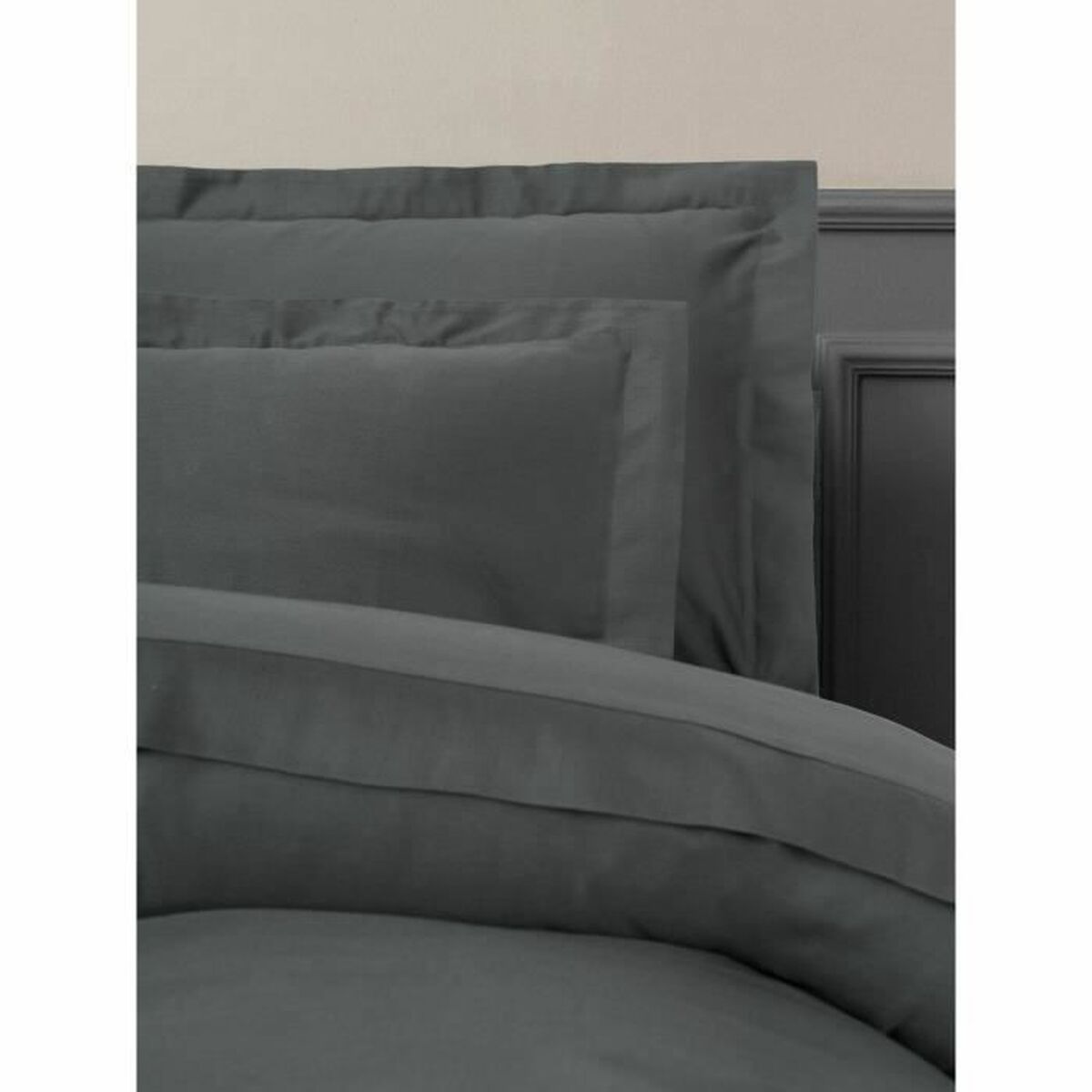 Juego de funda nórdica Gris 220 x 240 cm